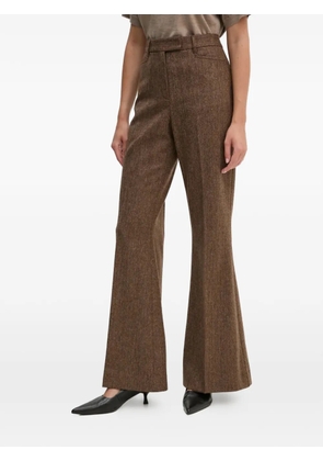 REMAIN flared trousers - Brown