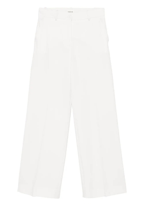 P.A.R.O.S.H. Liliuxy straight-leg trousers - White