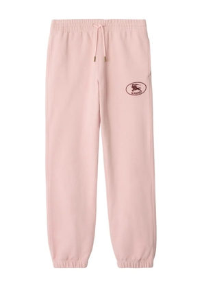 Burberry cotton track pants - Pink