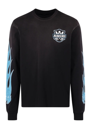 AMIRI long-sleeves graphic T-shirt - Black