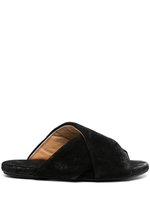 Marsèll Spanciata suede sandals - Black