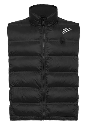Plein Sport reversible padded gilet - Black