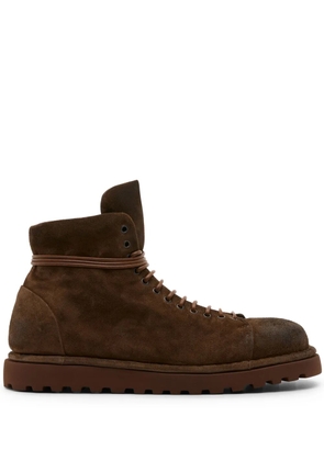 Marsèll Pallottola combat boots - Brown