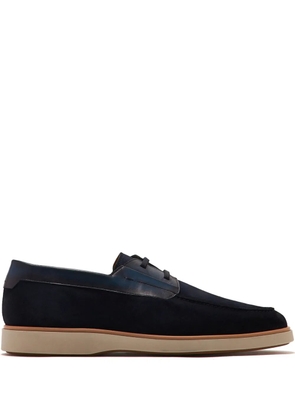 Magnanni suede boat shoes - Blue