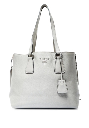 Prada Pre-Owned 2000-2020 leather shoulder bag - Grey