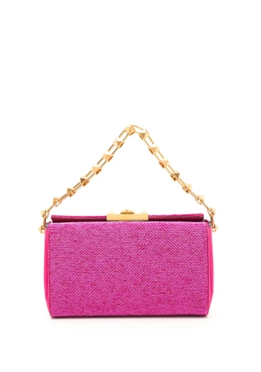 Valentino Garavani Carry Secrets beaded clutch - Pink