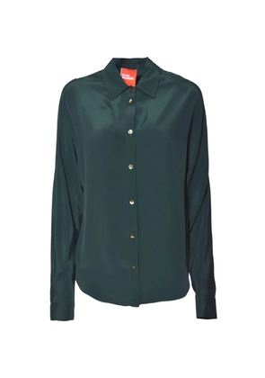 Merci buttoned long-sleeve shirt - Green