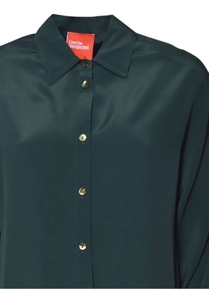 Merci buttoned long-sleeve shirt - Green