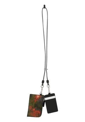 Ports V dye detail cardholder - Green