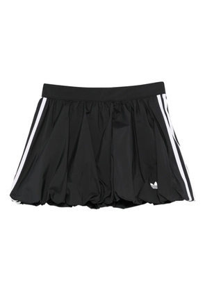 adidas logo-embroidered mini skirt - Black