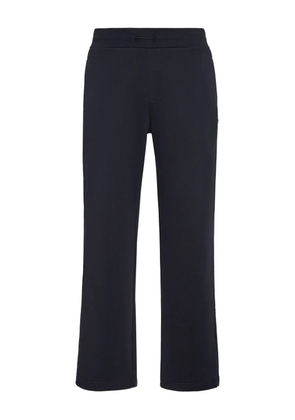 Billionaire logo-patch track pants - Blue