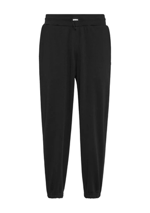 Billionaire lion-emblem track pants - Black