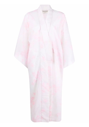 A.N.G.E.L.O. Vintage Cult 1980s floral print square-sleeved coat - White