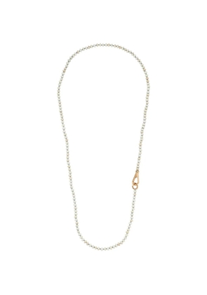 Walters Faith 18K rose gold white turquoise beaded necklace - Neutrals