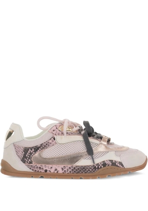 PINKO panelled sneakers