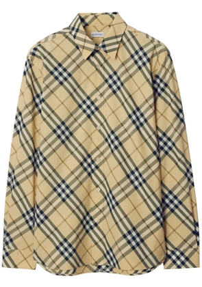 Burberry Vintage Check cotton shirt - Neutrals