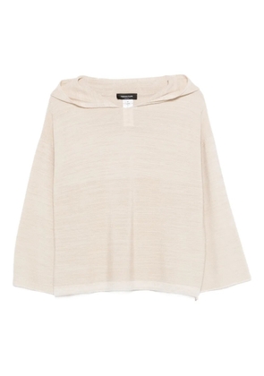 Fabiana Filippi drawstrings-hem sweater - Neutrals