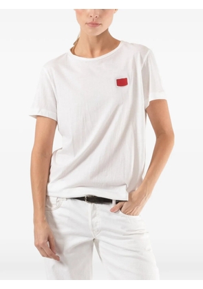 TYLER JORN patch-detail T-shirt - White