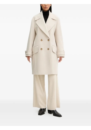 PS Paul Smith buttoned double-breasted coat - Neutrals