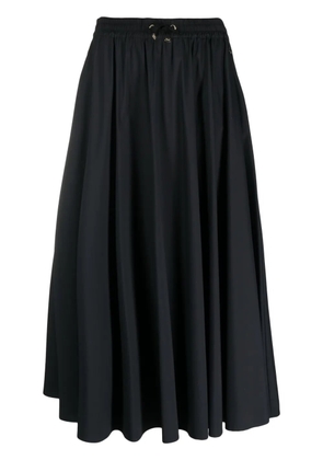 Herno mid-length flared skirt - Black