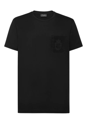 Billionaire Crest round-neck T-shirt - Black