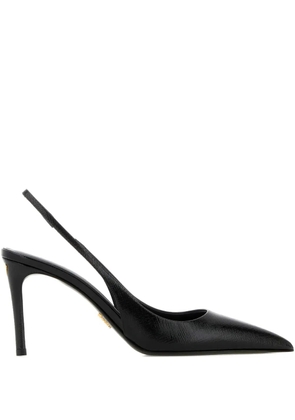 Prada leather heeled pumps - Black
