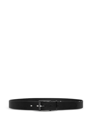 Les Deux metal-buckle belt - Black