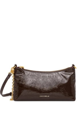 Coccinelle chain satchel - Brown
