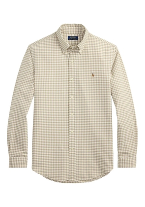 Polo Ralph Lauren checked button-down shirt - Neutrals