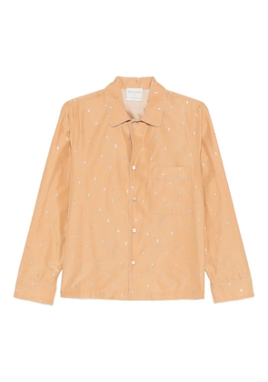 Forte Forte embellished pocket shirt - Neutrals