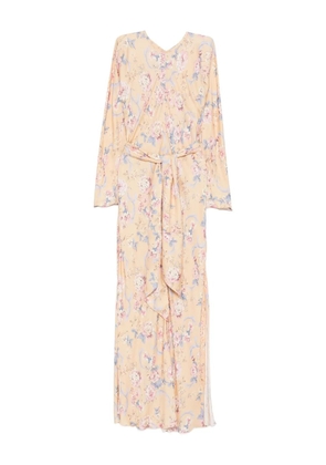Forte Forte floral tie maxi dress - Neutrals