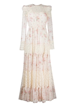 Philosophy Di Lorenzo Serafini floral evening dress - Neutrals