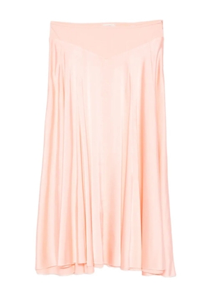 Forte Forte panelled midi skirt - Pink