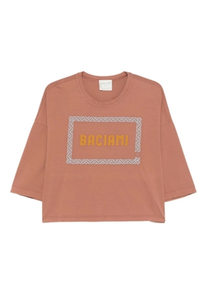 Forte Forte graphic T-Shirt - Pink