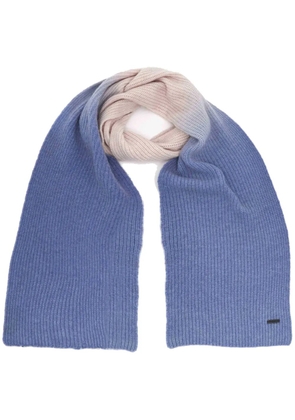 JW Anderson gradient-effect knit scarf - Purple
