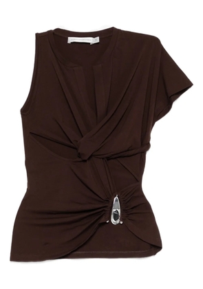 Christopher Esber pendant-detail top - Brown
