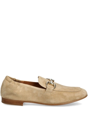 BILLI BI chain-link suede loafers - Neutrals