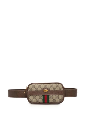 Gucci Pre-Owned 2016-2025 Small GG Supreme Web Ophidia belt bag - Brown
