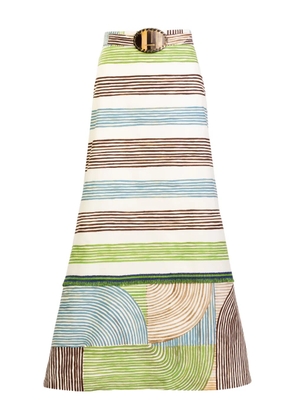 Silvia Tcherassi Lyla midi skirt - White