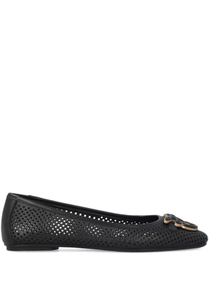 PINKO Love Birds ballet flats - Black
