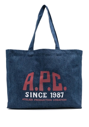 A.P.C. Diane Carpenter tote bag - Blue