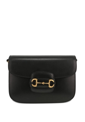 Gucci Pre-Owned 2020 Horsebit 1955 leather shoulder bag - Black