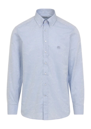 ETRO paisley buttoned shirt - Blue