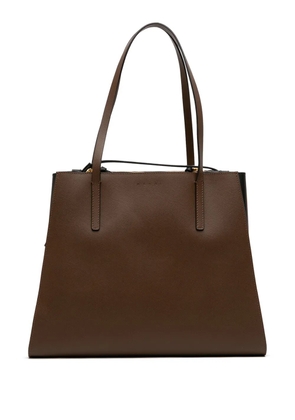 Marni Pre-Owned 2010-2025 Bicolor Leather 9 to 5 tote bag - Brown