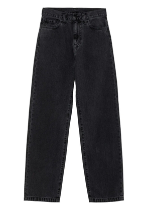 Carhartt WIP straight-leg cotton jeans - Black