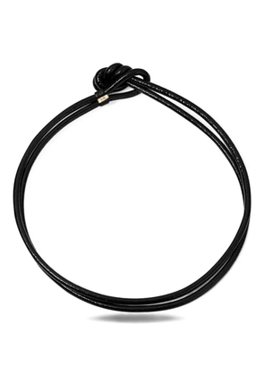 Mason and Books Double Italian Torque necklace - Black