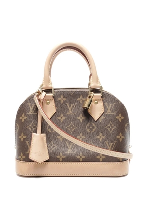 Louis Vuitton Pre-Owned 2021-2025 BB Alma monogram tote bag - Brown