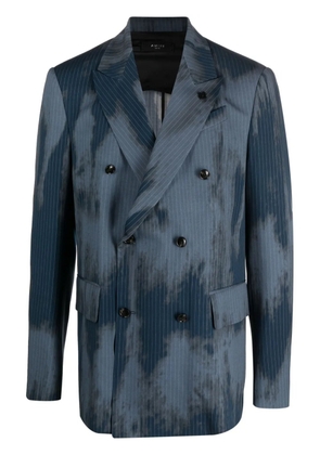 AMIRI double-breasted blazer - Blue