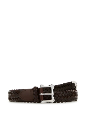 J&M Davidson braided belt - Brown