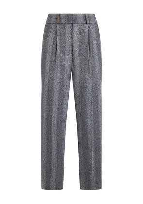 Peserico belt-loop trousers - Grey